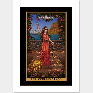 The Goddess Circe The Magician Tarot Card Posters and Art